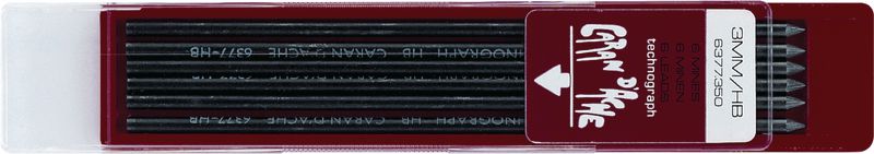 Caran d'Ache Technograph (Ersatzmine Graphit 2 mm) Galaxus QB9032