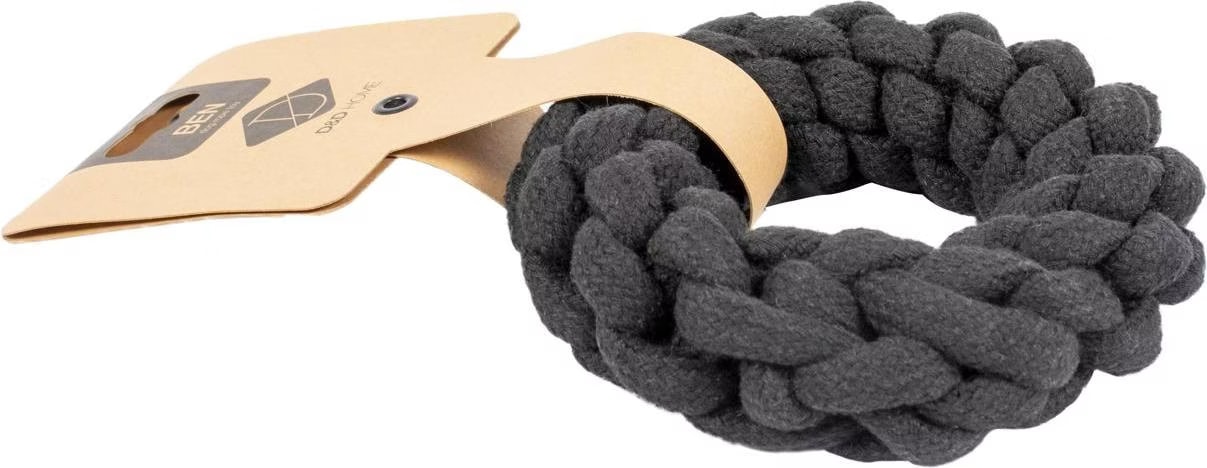 Comparer les prix de Jouets Chien – Ben Anneau Tressé coloris noir – Taille XS