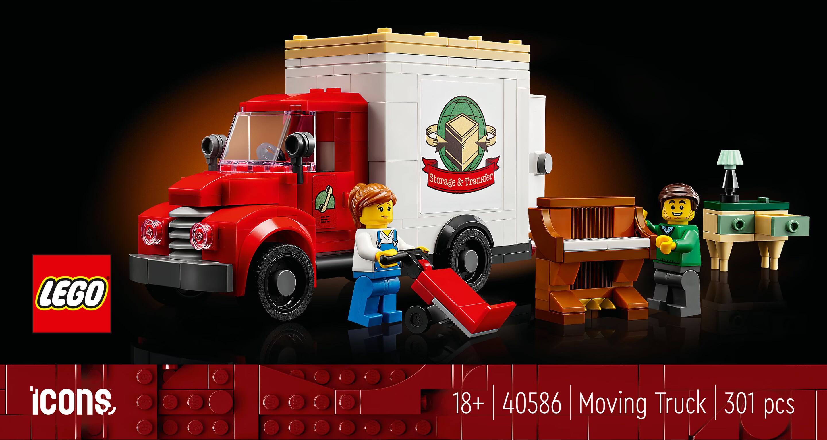 LEGO Icons Moving van buy at Galaxus