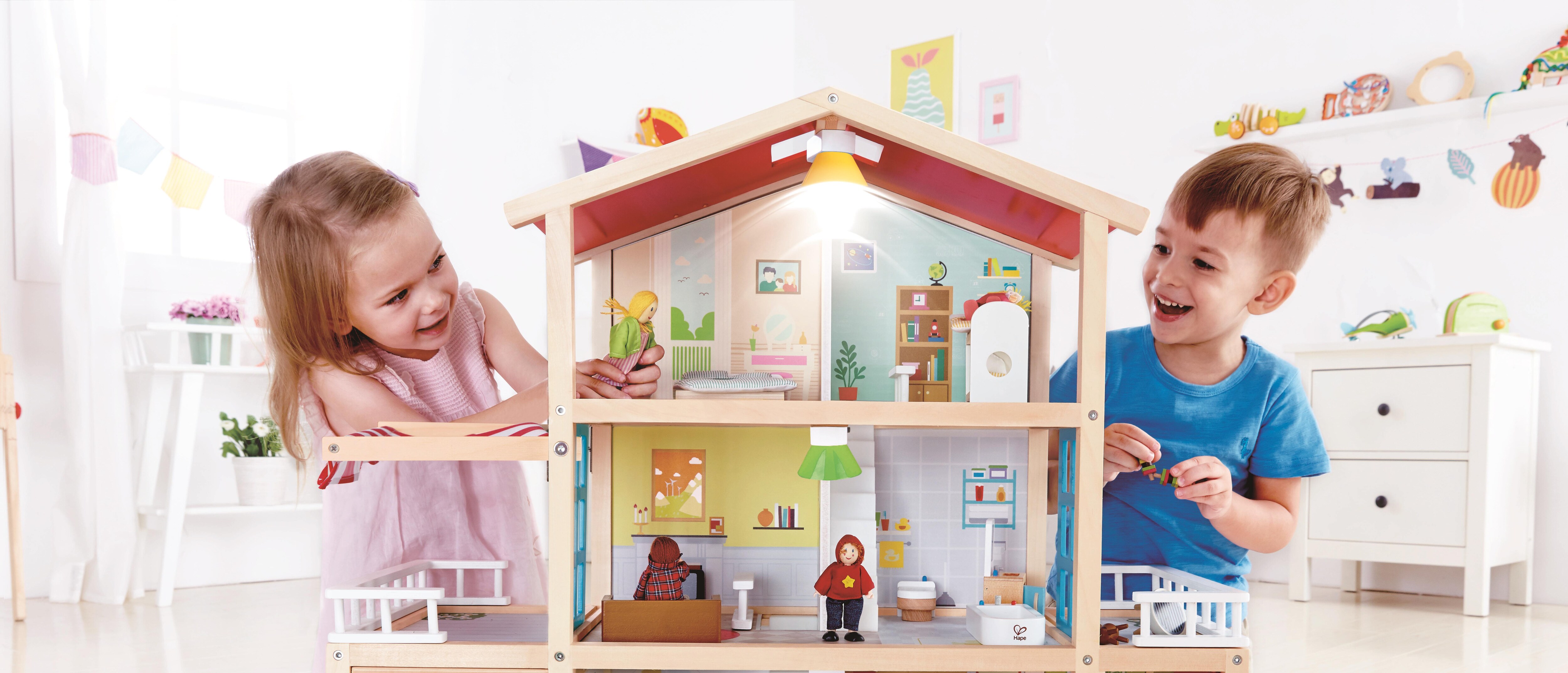 Hape discount mansion dollhouse