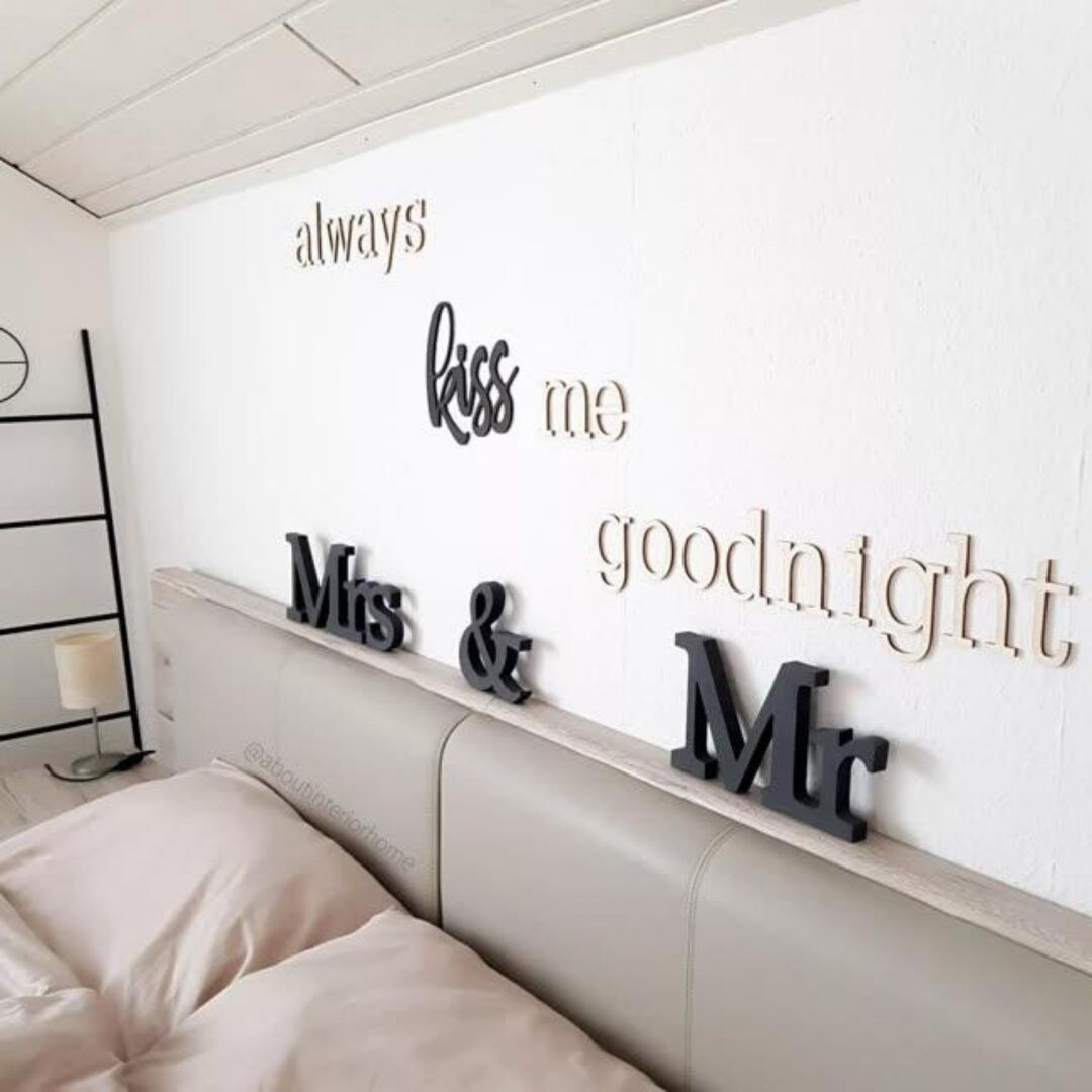 Trenddeko always kiss me goodnight (143 x 20 cm) kaufen