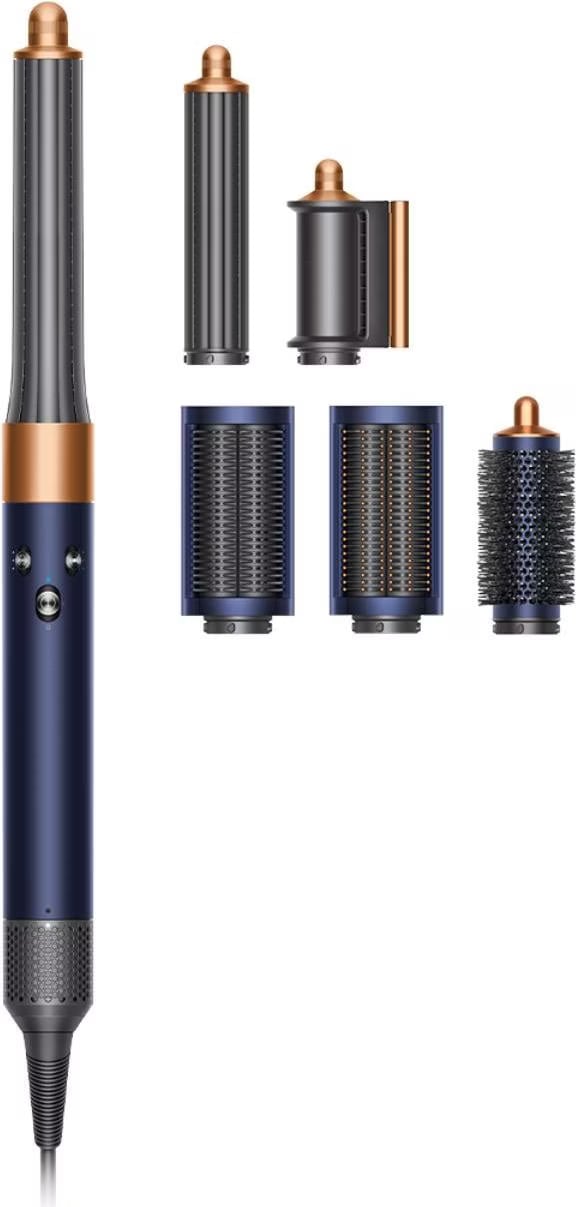 Dyson Airwrap Complete シルバーゴールド 6アタッチメント 美品□Dyson Airwrap Complete Long シルバー・ゴールド