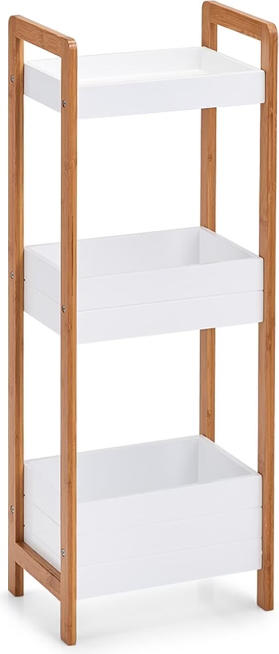 Vtopmart Chariot à Roulettes à 3 Niveaux Avec Roues, Chariot De