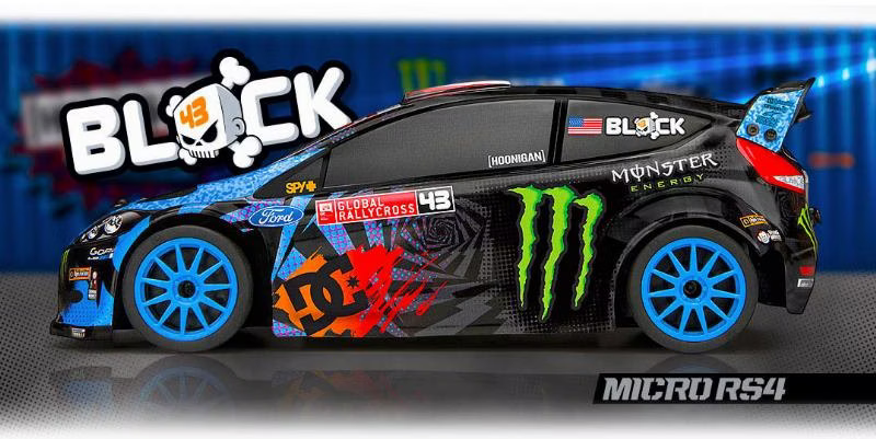 HPI Micro RS4 Ken Block Ford Fiesta H.F.H.V. - buy at Galaxus