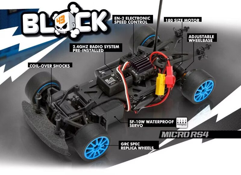 HPI Micro RS4 Ken Block Ford Fiesta H.F.H.V. - kaufen bei Galaxus