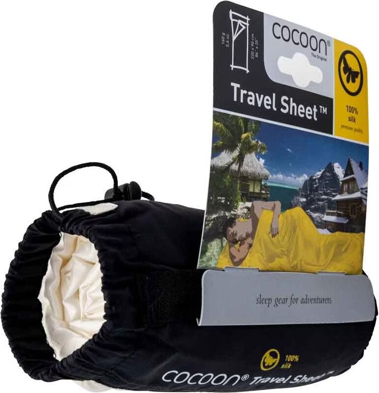 COCOON Travel Sheet 100%シルク Travel Sleep Sack | Silk | COCOON