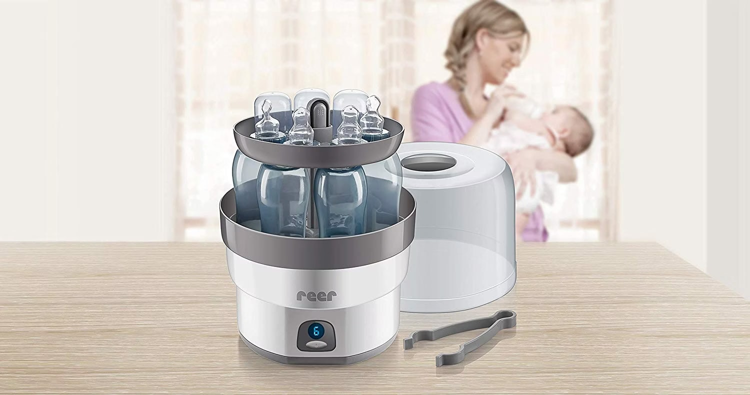 Vaporizzatore REER VapoMax - Per Disinfezione Biberon E Ciucci, 6 Posti, Spegnimento Automatico - Foto 12