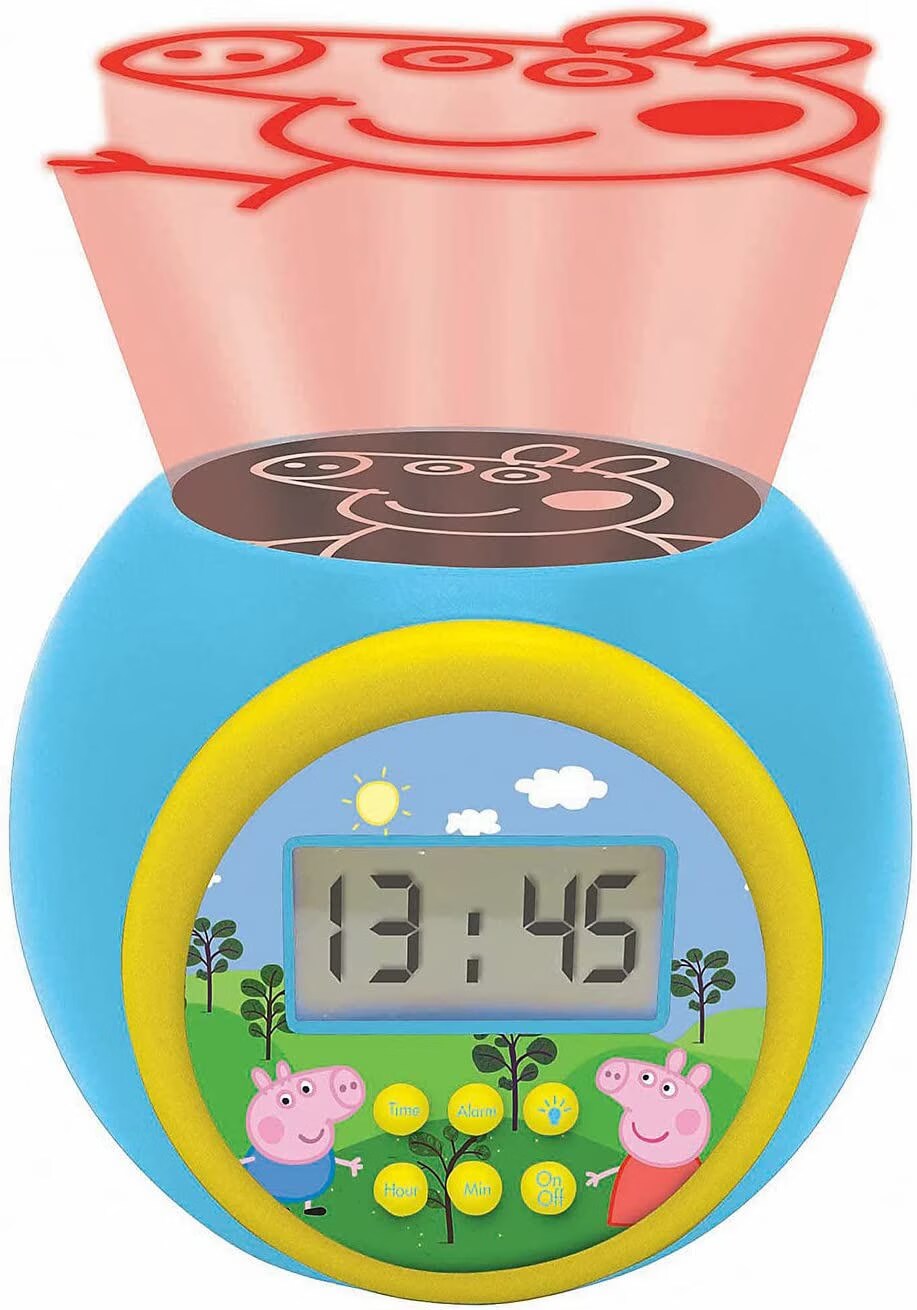 Lexibook Peppa Pig Projector Alarm Clock with Timer