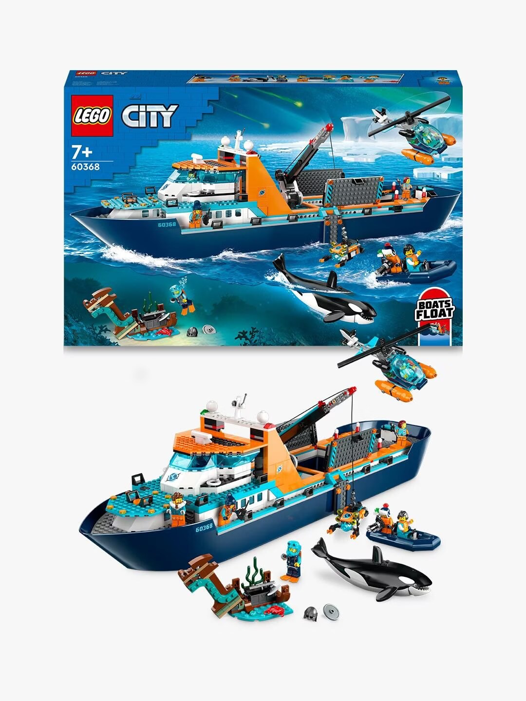 Bewertungen für LEGO Arktis-Forschungsschiff (60368, LEGO City) - Galaxus