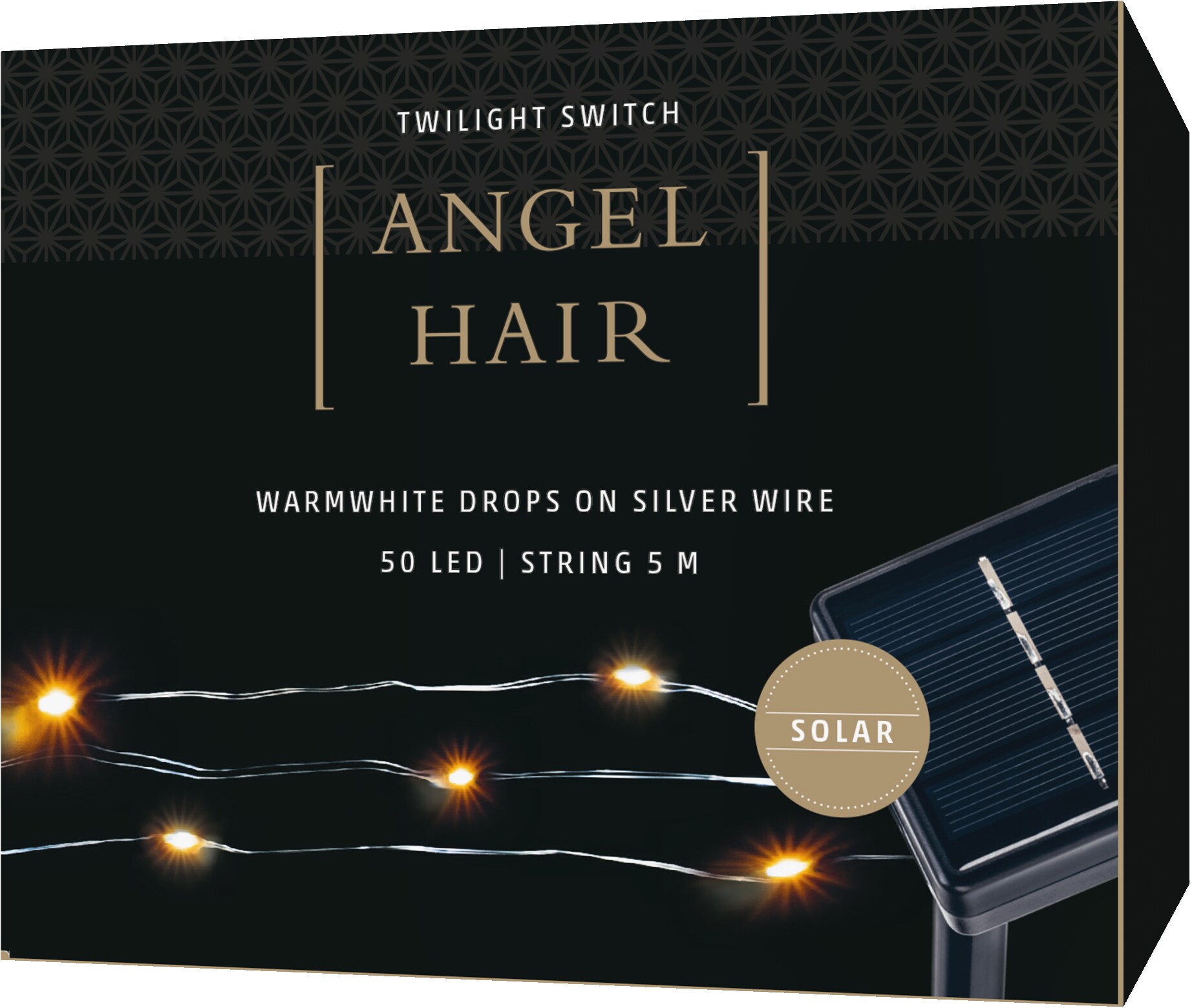 Starry led angel hair top