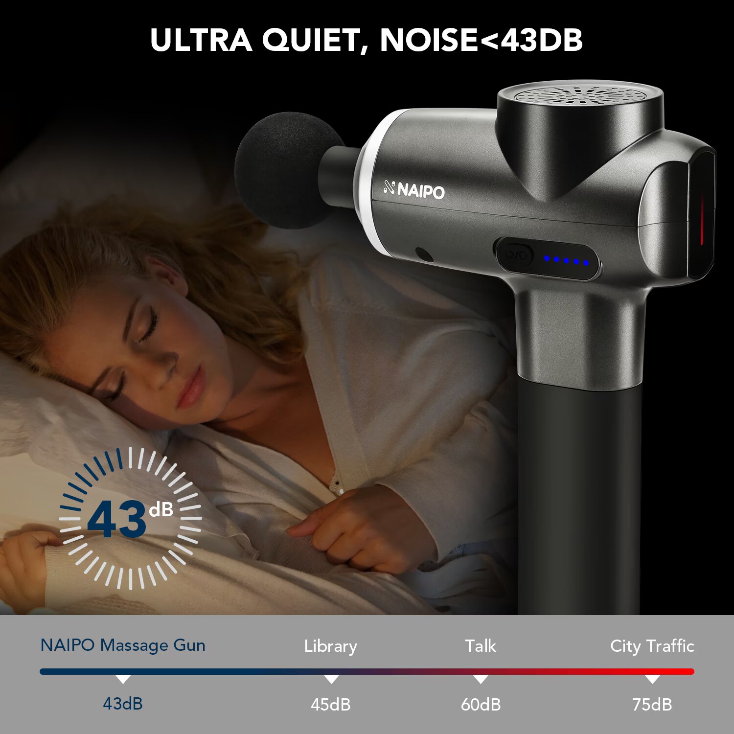 Naipo Massage Gun buy at Galaxus