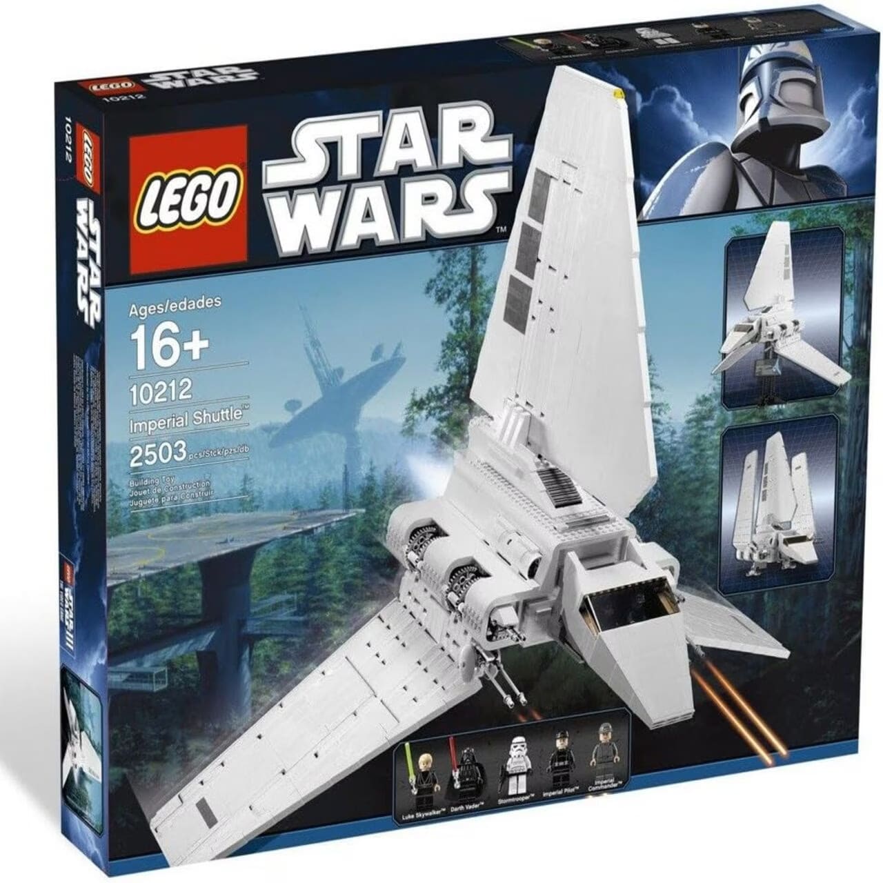 Darth Vader Lego 2010 Imperial Shuttle LEGO 75302 Imperial Shuttle