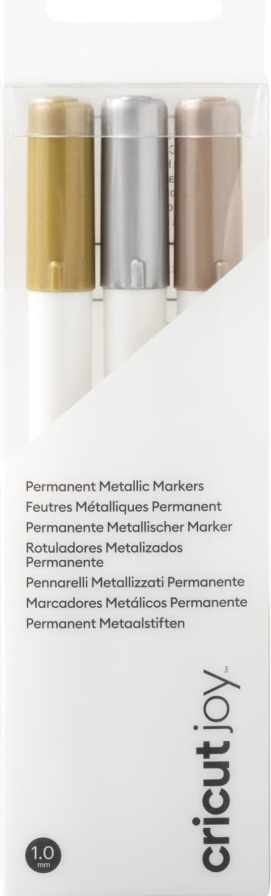 Cricut Joy Permanent markers 3-pack Gold Silver Copper (P