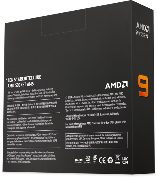 AMD Ryzen 9950X buy at Galaxus
