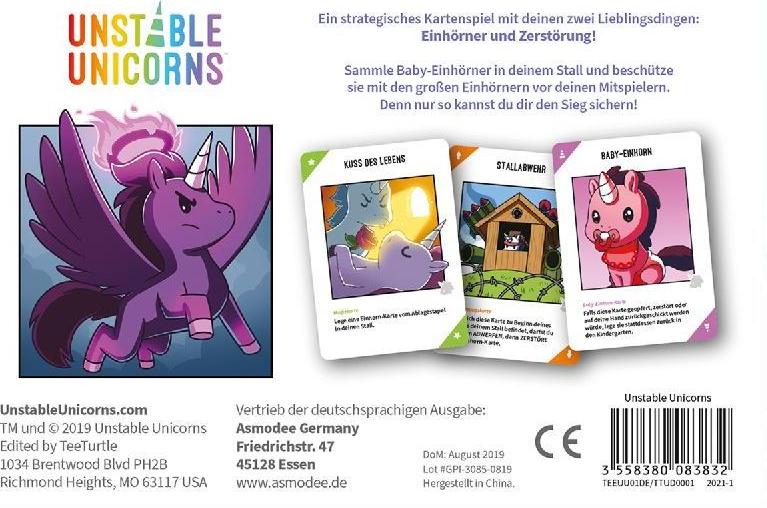 Unstable Games: Magic, mayhem, and, of course, unicorns