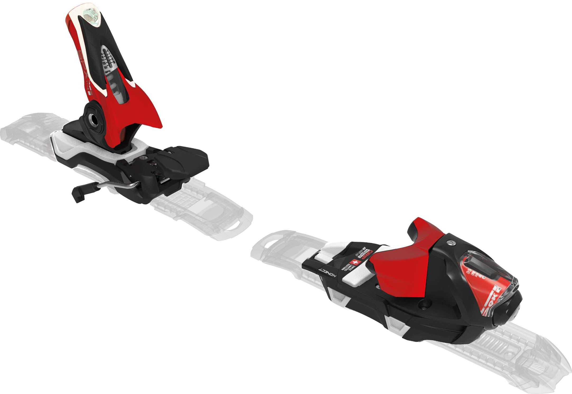 スキー SUPERVIRAGE VII TECH + SPX 12 KONECT GW Look - SPX 12 KONECT GW B80 BLACK HOT RED