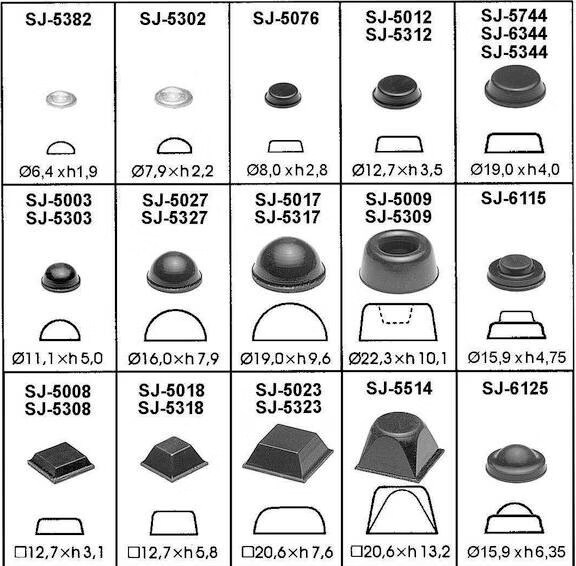 3M Piedini In Gomma, Rotondi, 11,1x11,1x5mm, 75 Shore A, Trasparenti - Foto 9