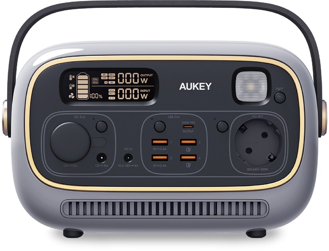 Aukey Powerstudio 300 in test: I still have a suitcase full