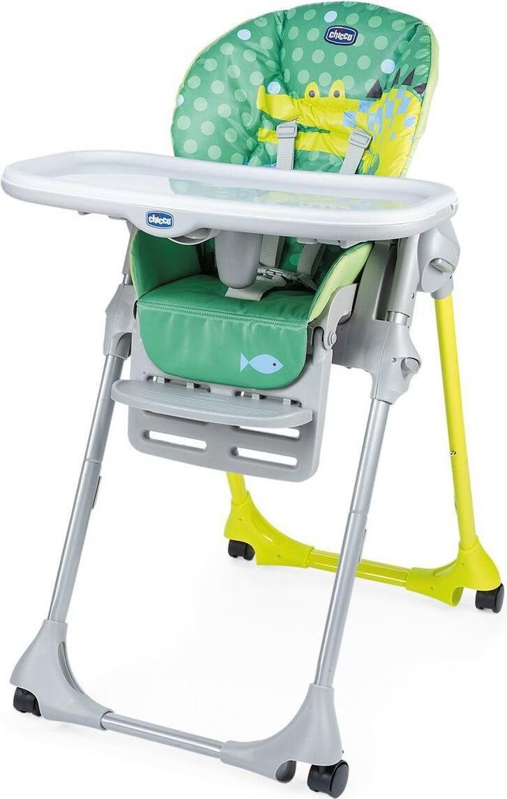 Sljesuits Chicco Polly Easy Wheels Highchair Romantic Minla