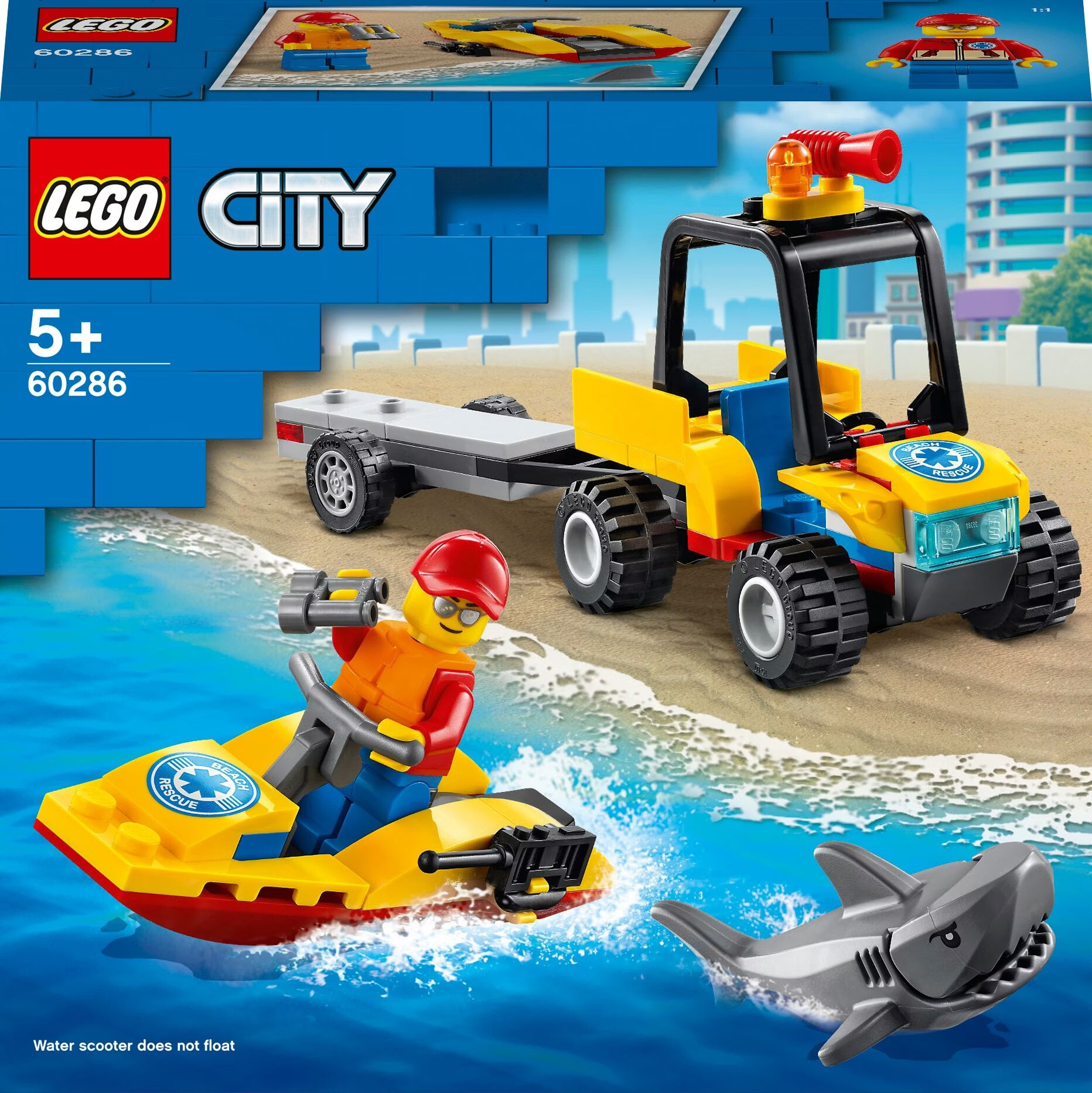 Lego 30360 Lego City Ghiaccio LEGO Quadro Di Salvataggio Sulla