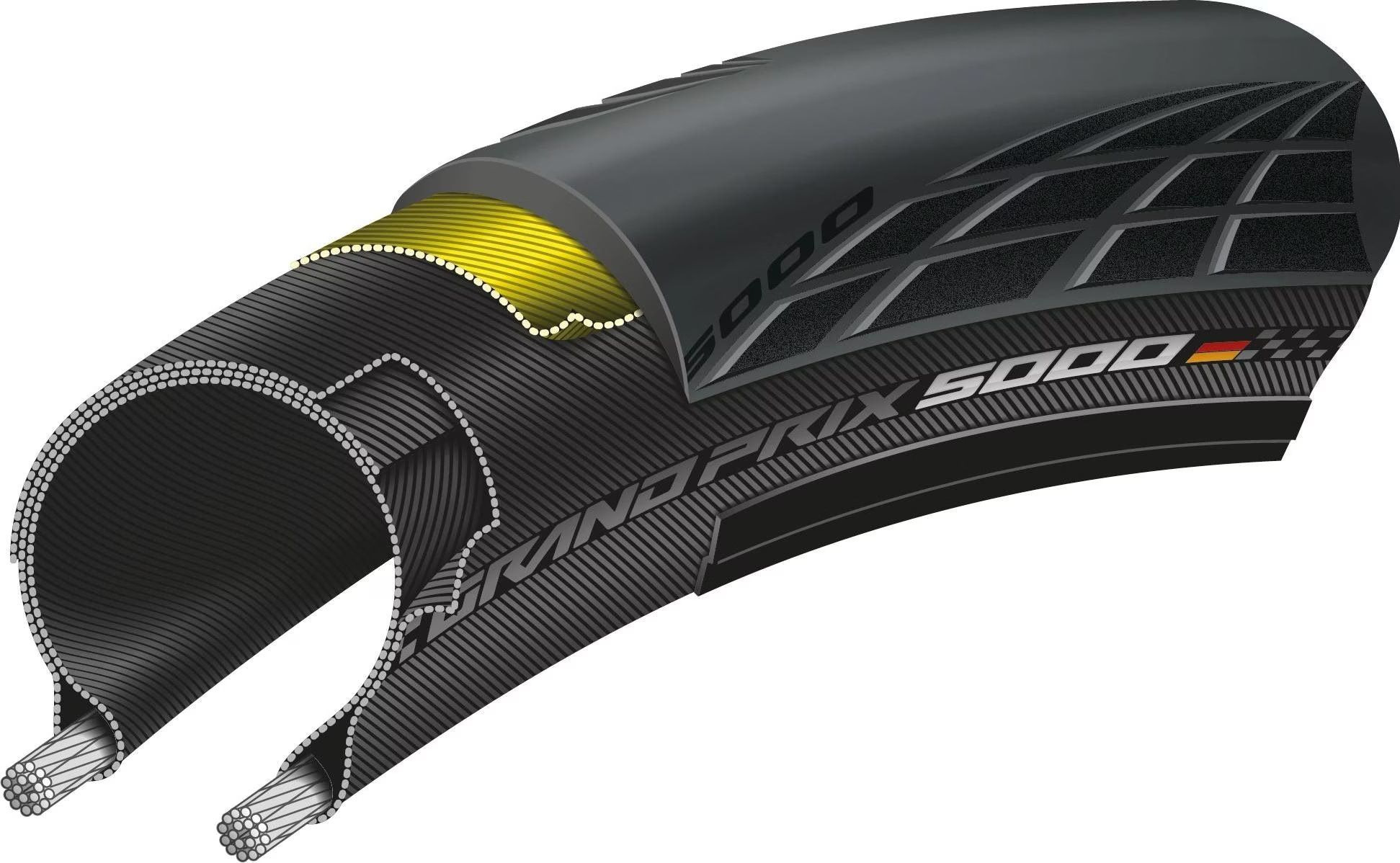 Continental Grand Prix 5000 (28 x 1.00, 25-622) - buy at Galaxus