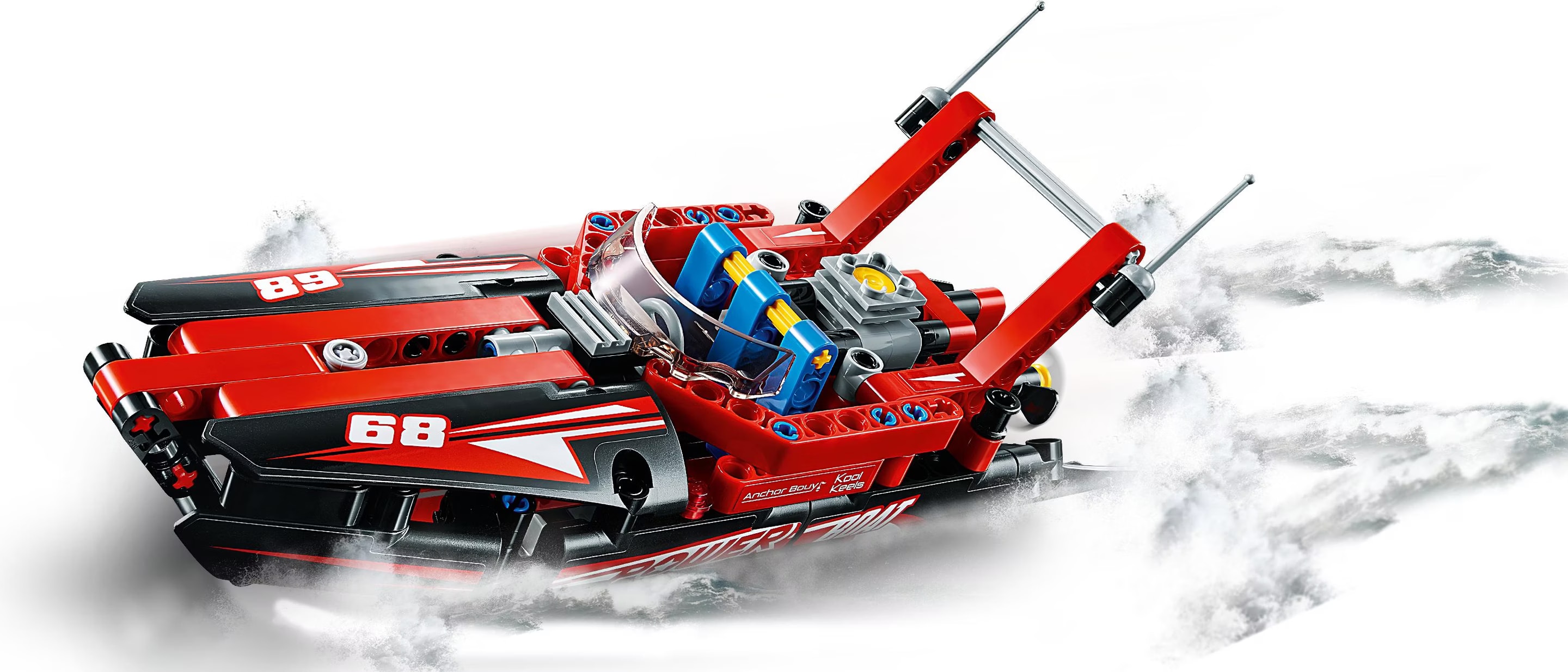 Technic 42089 Lego 42089 Review LEGO Racing Boat Buy At