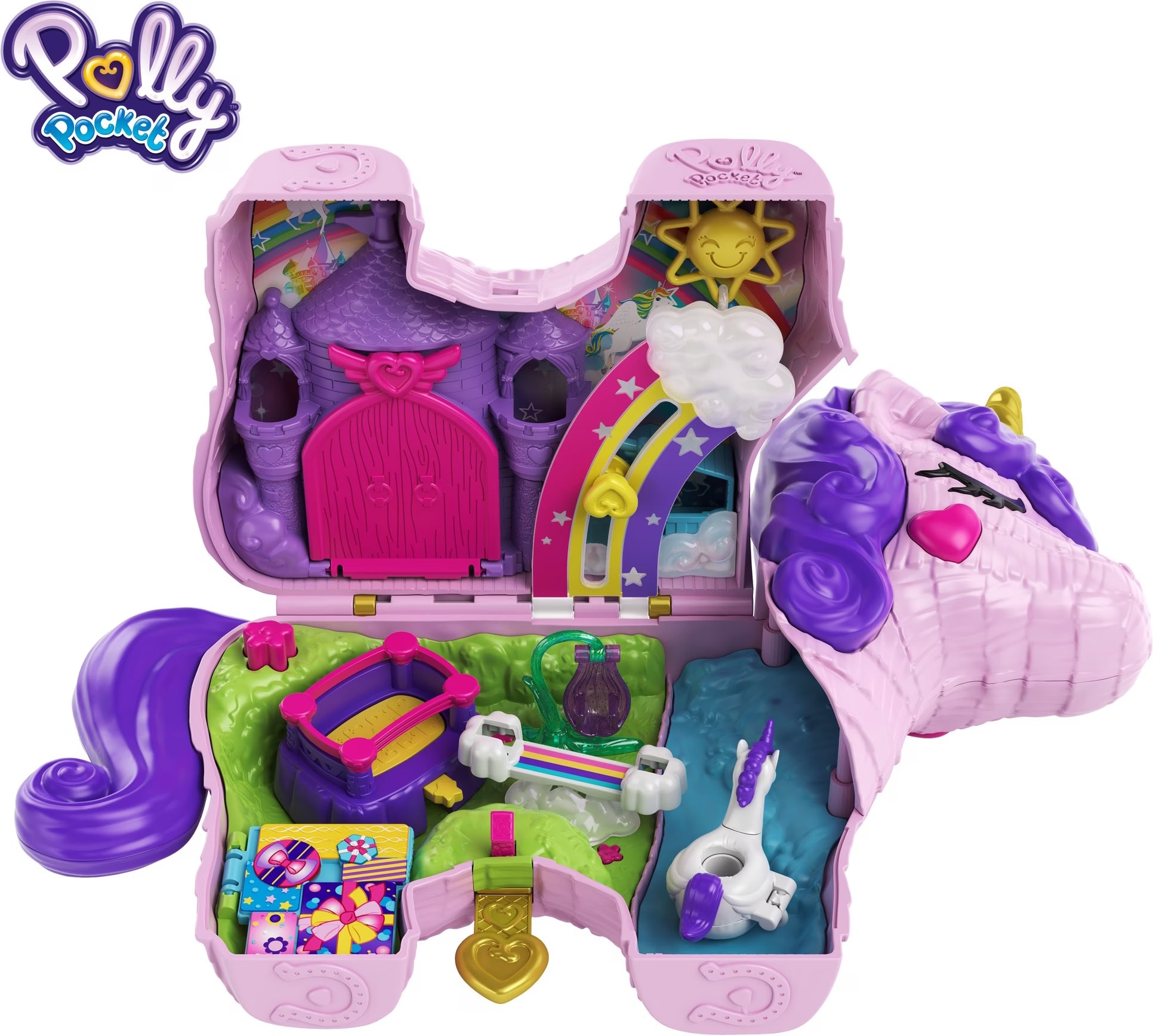 Polly Pocket UNICORN PARTY Playset - buy at Galaxus