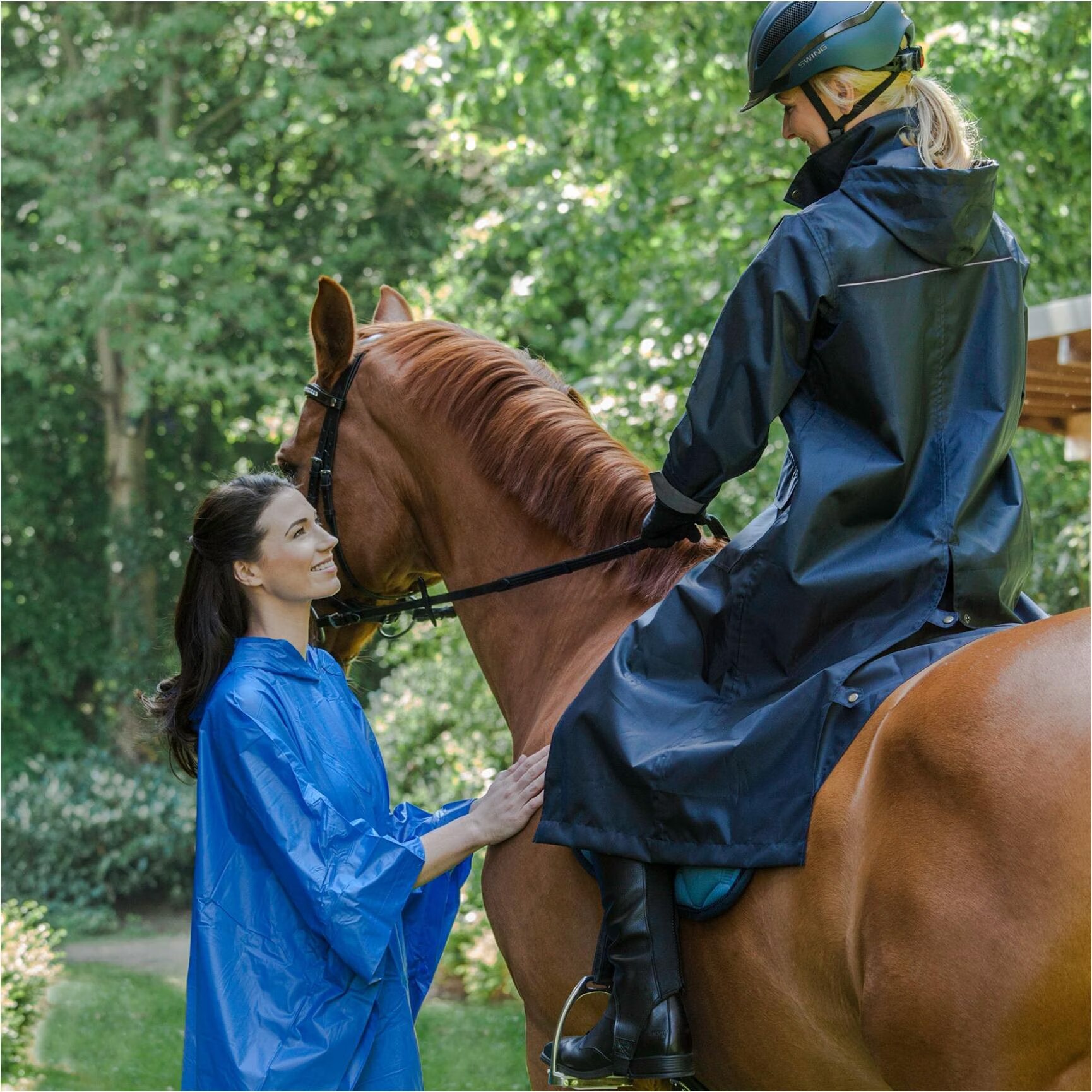 ELT Cappotto Da Equitazione Saphira Blu Notte, XL - Foto 2