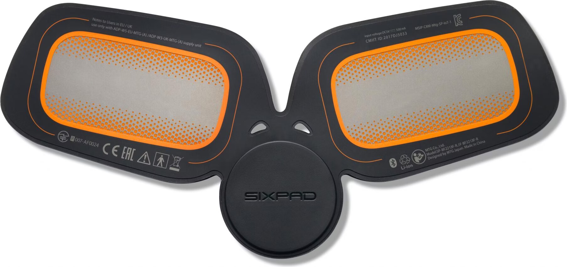 2個セット| SIXPAD SP-BF2213F-R BLACK アウトレット超特価】MTG SP-BF2213F-R Body Fit 2 SIXPAD