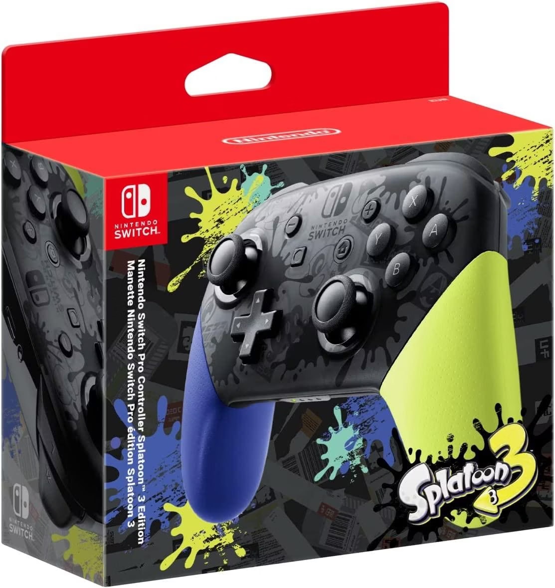 Nintendo Switch Pro Controller - Splatoon 3-Edition