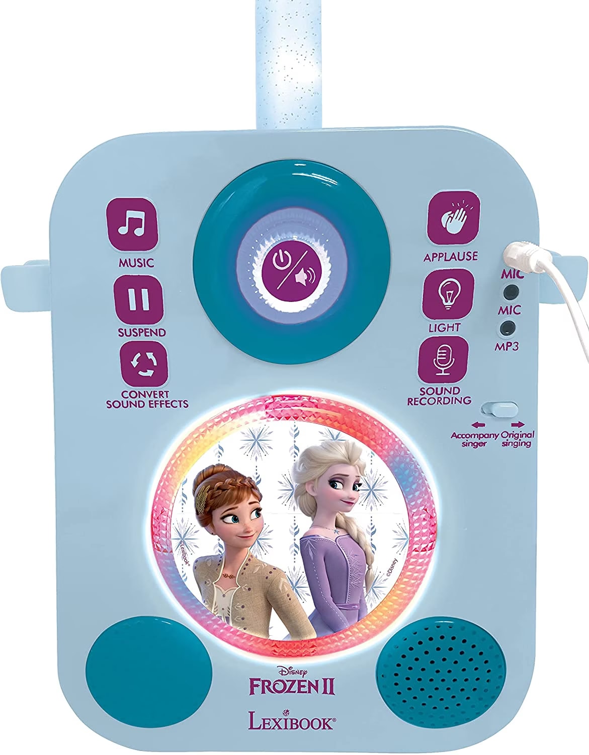 Lexibook Disney Frozen Karaoke Two Microphones (K140FZ) Galaxus
