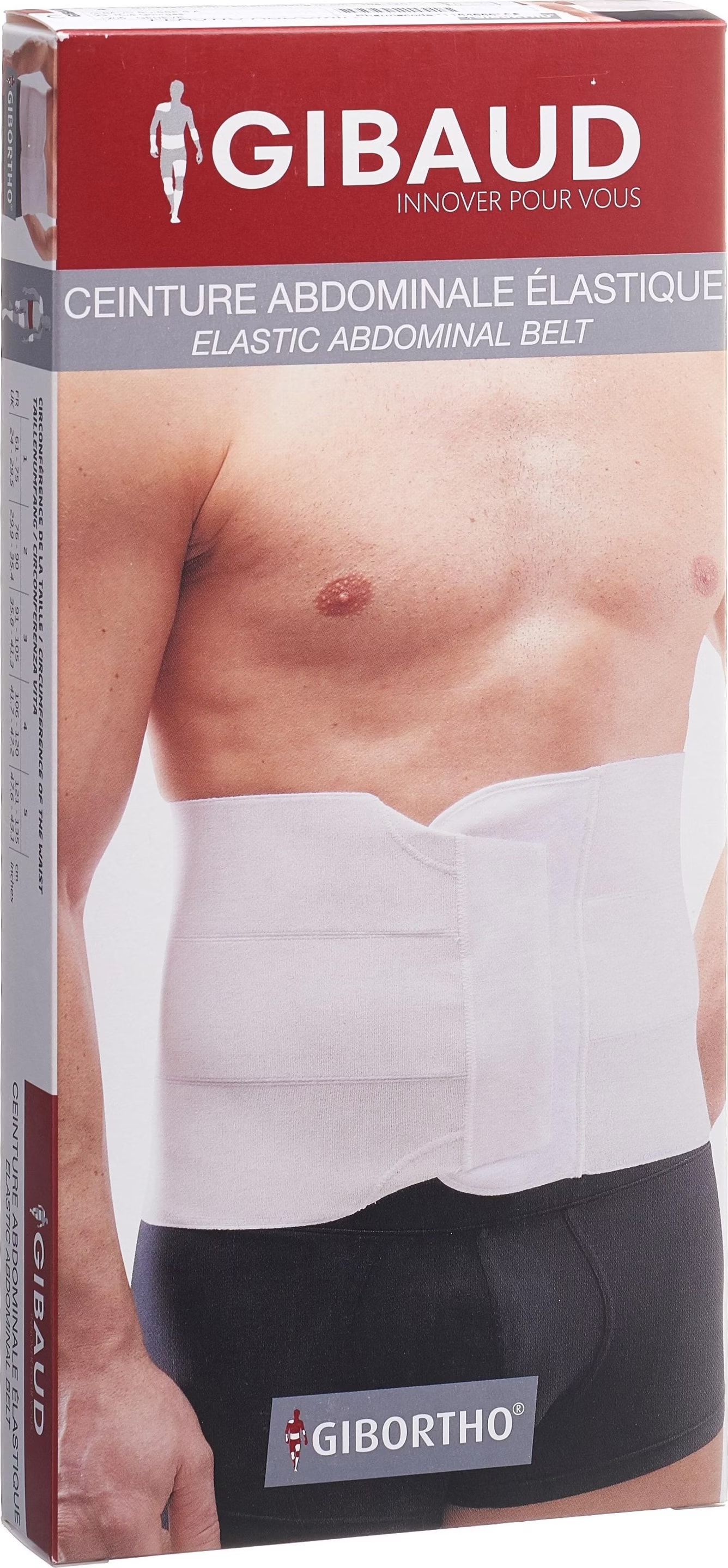 Gibaud Bauchgurt elastisch Gr5 121-135cm weiss acheter sur Galaxus