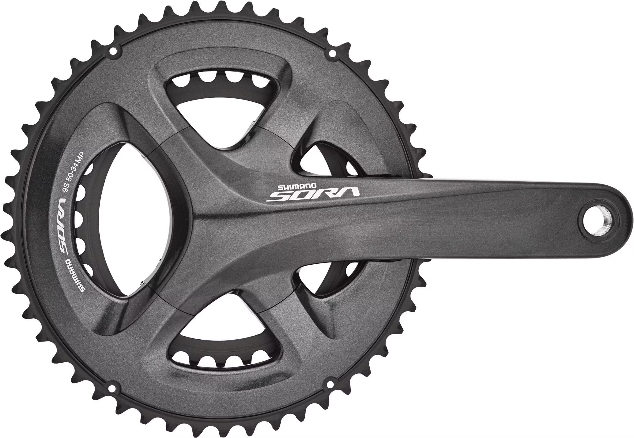 パーツ SHIMANO SORA FC-R3000-CG 50-34T 9S Amazon.com : Shimano Sora FC-R3000 Crankset - 165mm, 9-Speed
